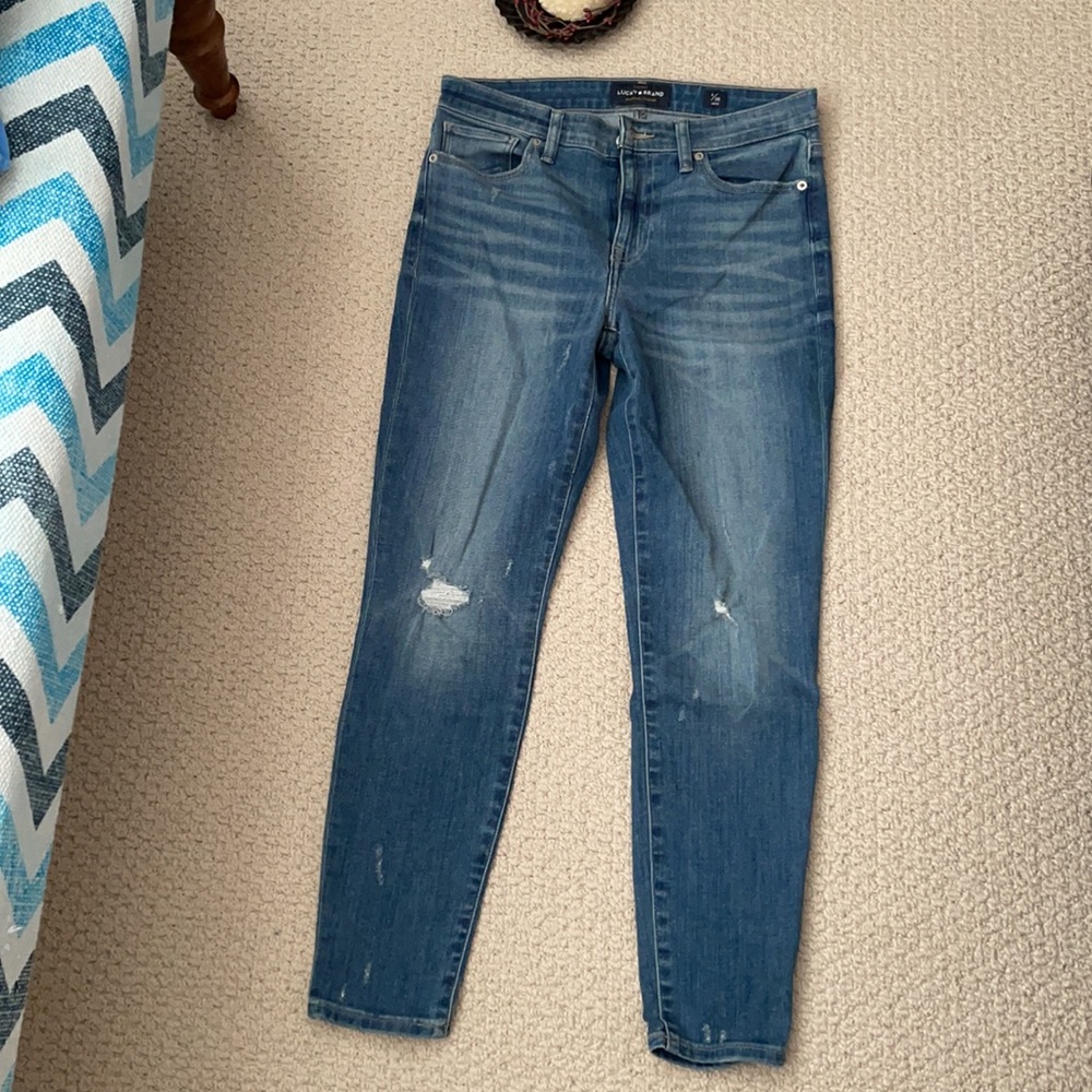 Lucky Brand Ava Skinny Jeans 6